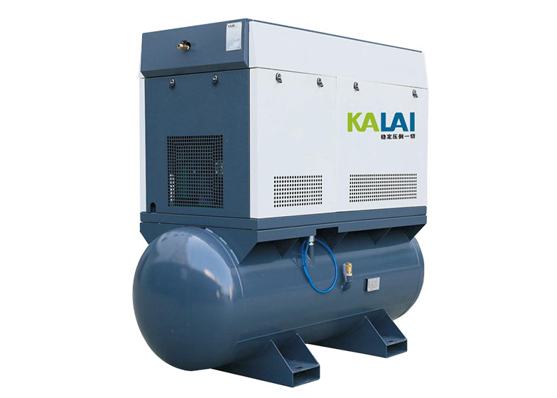 10hp 7.5kw 1.06m3/min rotary screw compressor 60 80 gallon air compressor with air compressor air dryer