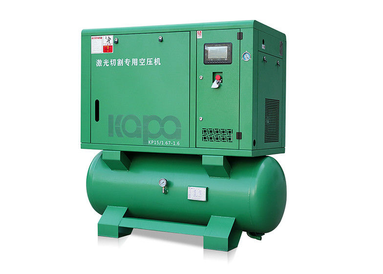 Hot Sale 22 KW/30 HP 16bar 2.47m3/min 4 in 1 Screw Air Compressor With Refrigerated dryer , 500L air tank , and air filter